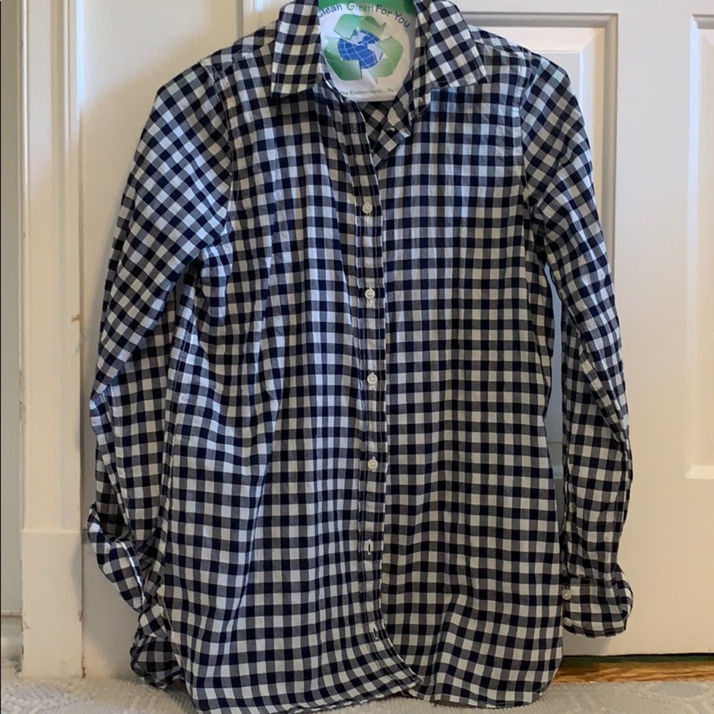 J. Crew flannel button down